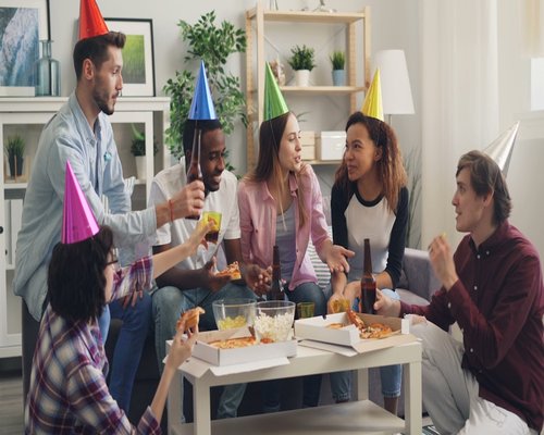 happy people enjoying lifestyle after 40